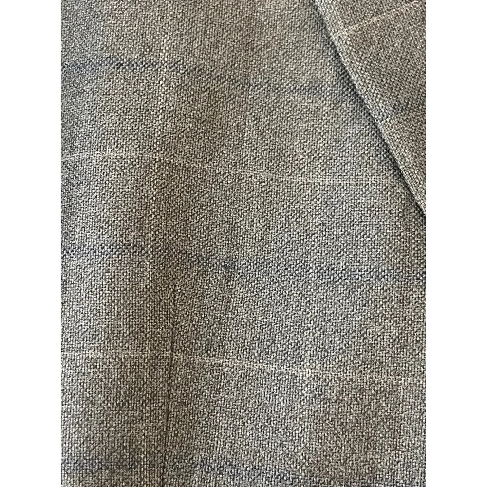 JOS A BANK TRAVELER Mens Wool Blazer Sport Coat Navy Blue‎ Plaid Size 40S